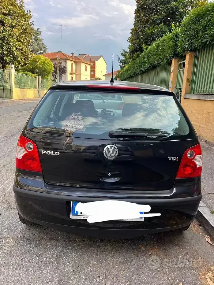 Usata VW Polo 75 CV (55 kW) 2003 Nero Utilitaria
