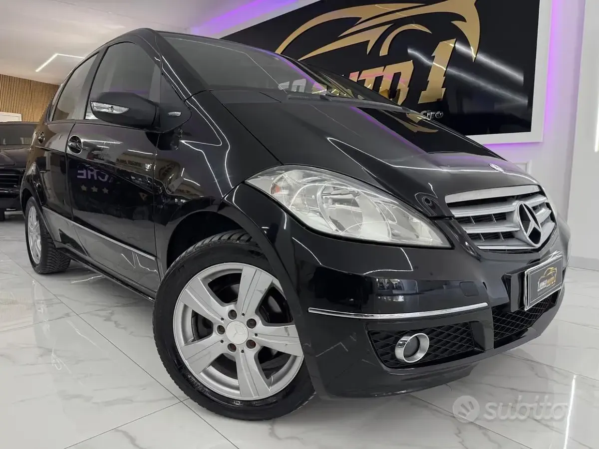 Usata Mercedes A170 Avantgarde 116 CV (85 kW) 2008 Nero Berlina