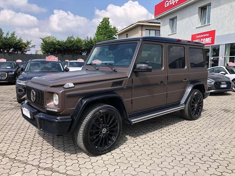 Usata Mercedes G350 245 CV (180 kW) 2016 Marrone SUV