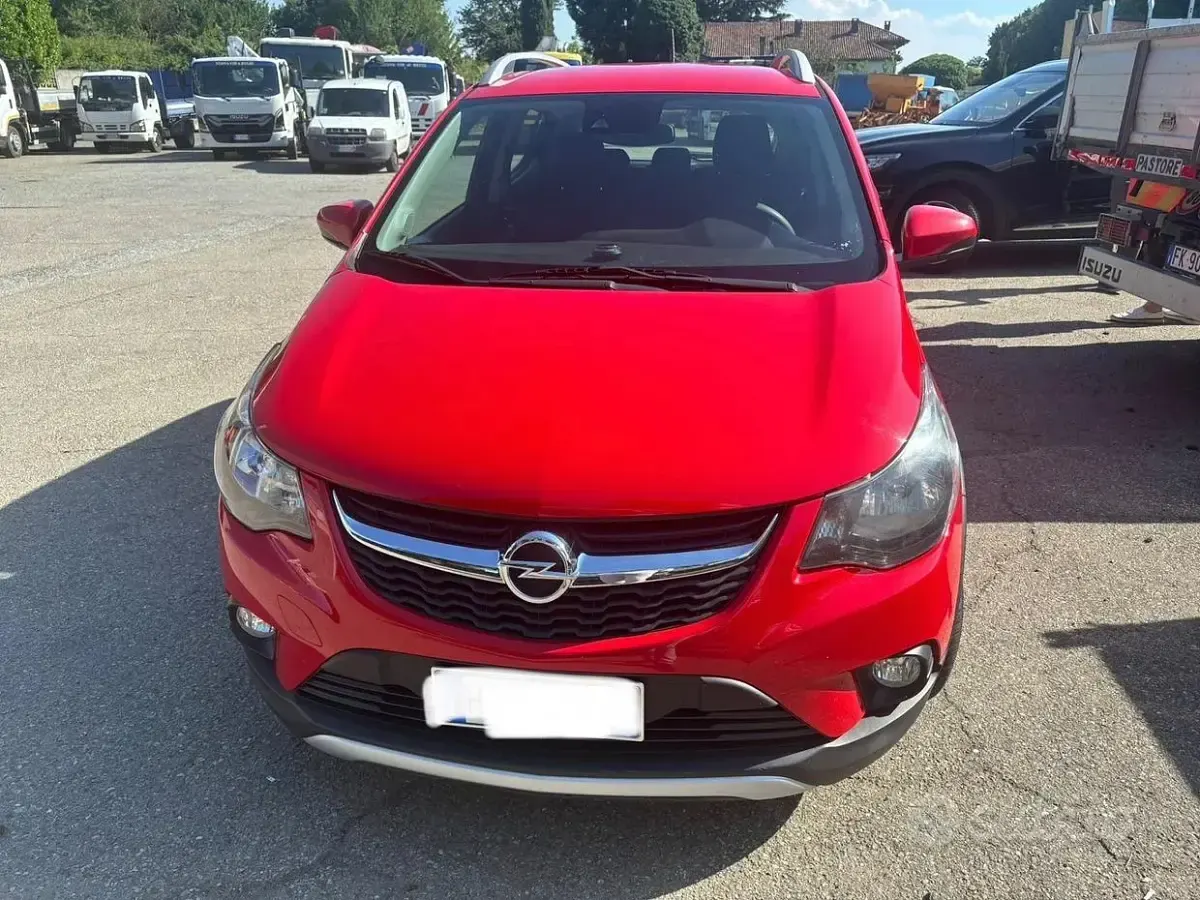 Usata Opel Karl 73 CV (53 kW) 2018 Rosso Utilitaria