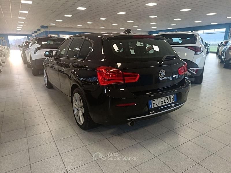 Usata BMW 116 Efficient Dynamics 116 CV (85 kW) 2017 Grigio Utilitaria