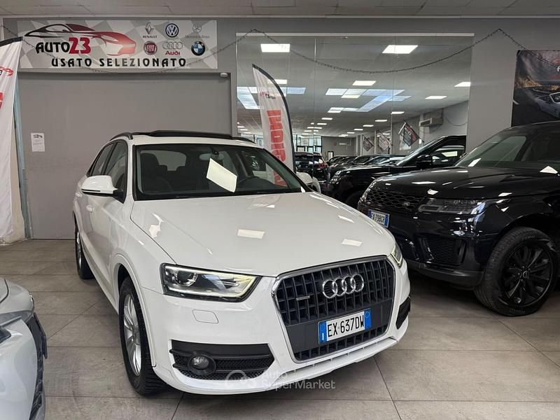 Usata Audi Q3 Advanced Plus 140 CV (102 kW) 2014 Bianco SUV