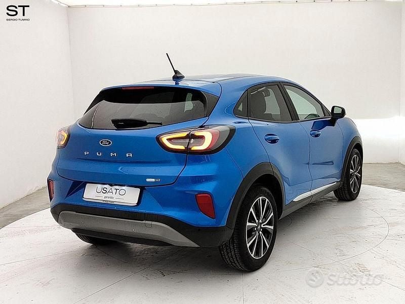 Usata Ford Puma Titanium 125 CV (91 kW) 2023 Blu SUV