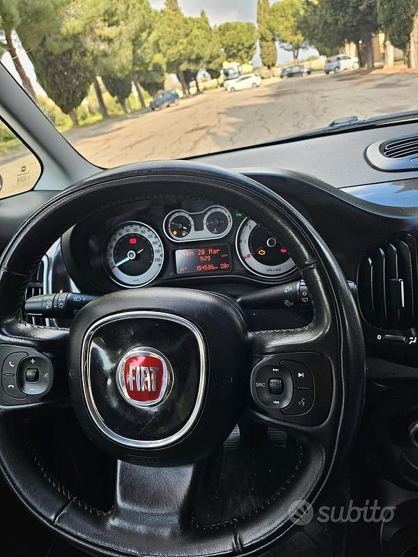 Usata Fiat 500L 95 CV (69 kW) 2016 Grigio Monovolume