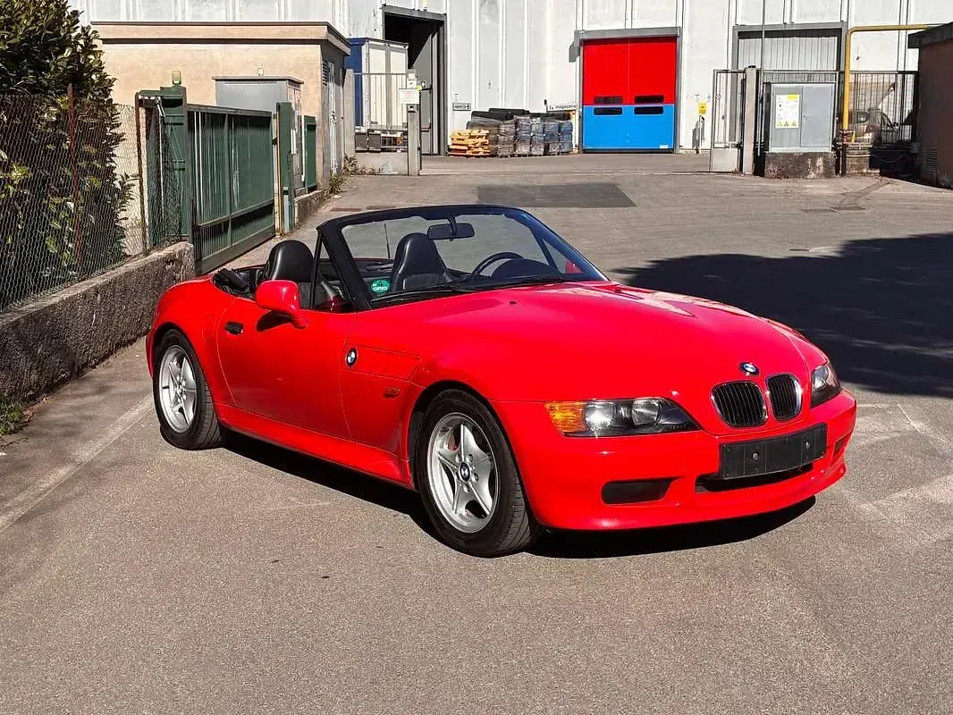 Usata BMW Z3 116 CV (85 kW) 1997 Rosso Cabrio