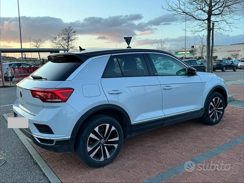 Usata VW T-Roc Style 110 CV (80 kW) 2021 Bianco SUV