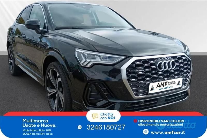 Usata Audi Q3 S-Line 200 CV (147 kW) 2021 Nero SUV
