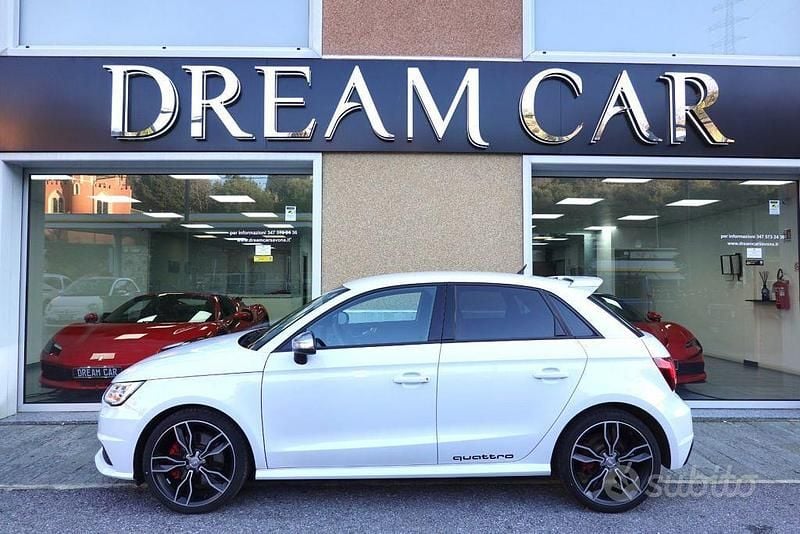 Usata Audi S1 Ambiente 231 CV (169 kW) 2017 Bianco Utilitaria