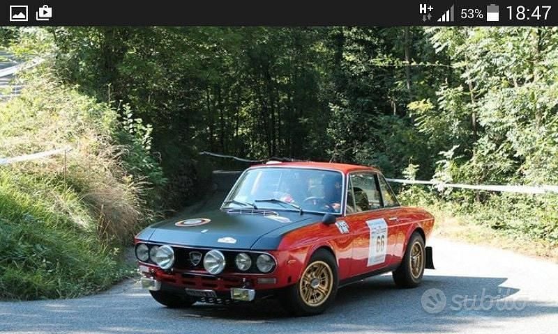 Usata Lancia Fulvia 1970 Rosso Coupé
