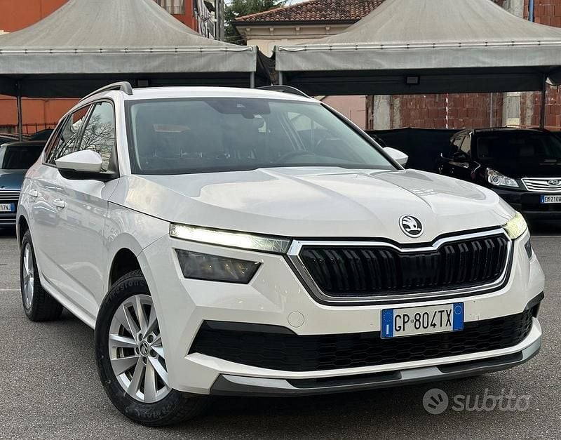 Usata Skoda Kamiq Style 95 CV (69 kW) 2023 Bianco SUV