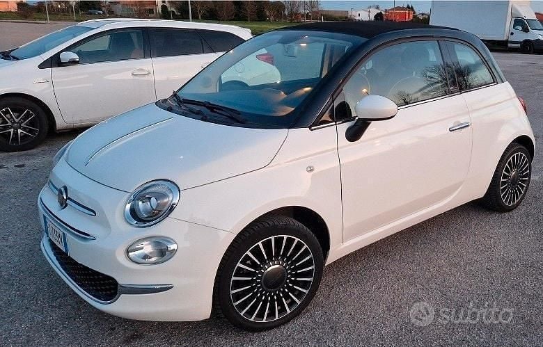 Usata Fiat 500C Lounge 2016 Bianco Cabrio
