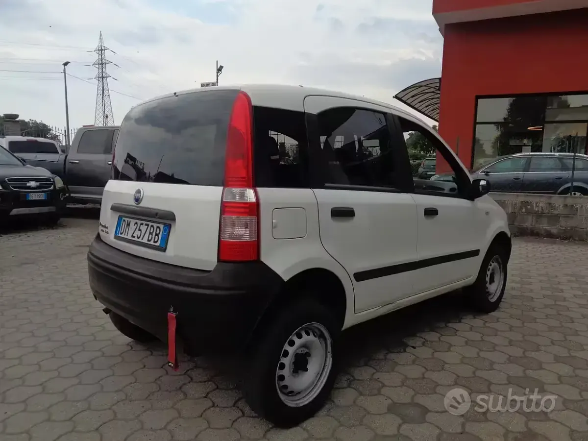 Usata Fiat Panda 4x4 Dynamic 60 CV (44 kW) 2008 Bianco Utilitaria