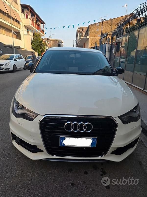 Usata Audi A1 S-Line 105 CV (77 kW) 2011 Bianco Utilitaria
