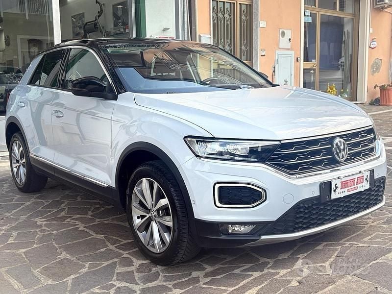 Usata VW T-Roc Advance 116 CV (85 kW) 2019 Bianco SUV