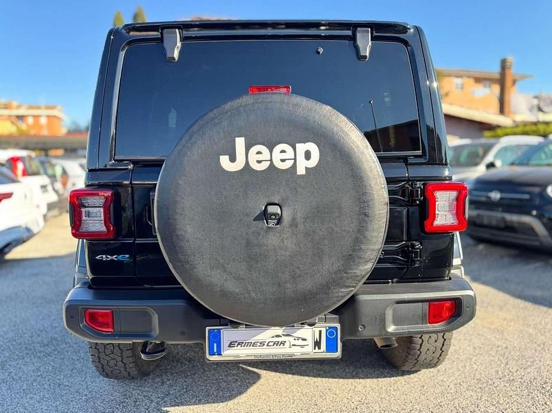 Usata Jeep Wrangler Sahara 272 CV (200 kW) 2021 Nero SUV