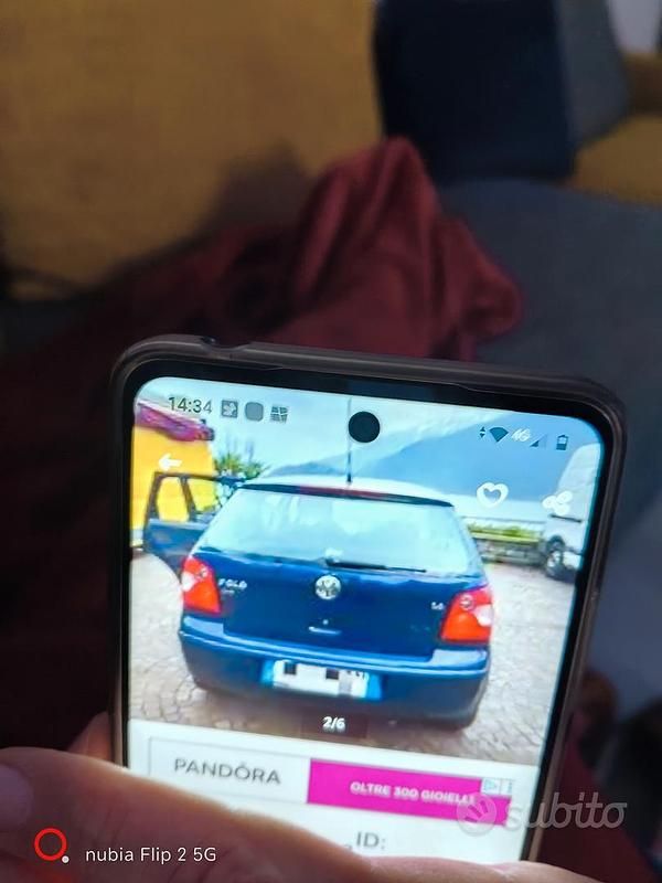 Usata VW Polo 2005 Blu Utilitaria