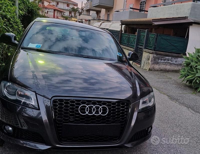 Usata Audi A3 S-Line 140 CV (102 kW) 2009 Grigio Utilitaria
