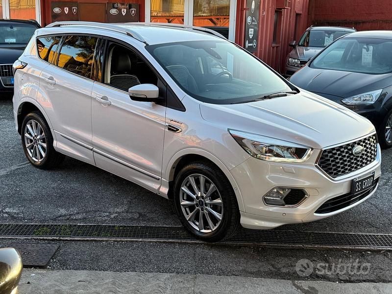 Usata Ford Kuga Vignale 150 CV (110 kW) 2020 Bianco SUV