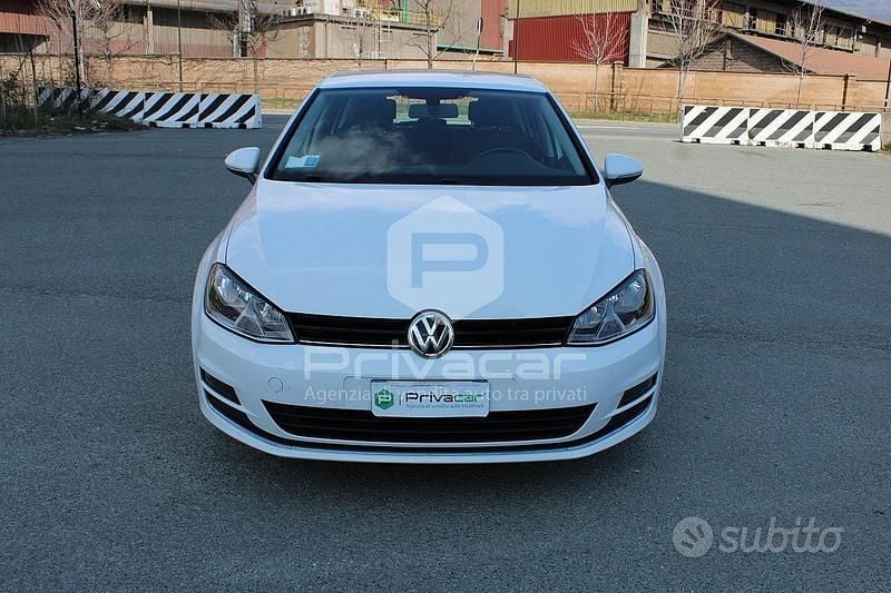 Usata VW Golf VII Highline 122 CV (89 kW) 2014 Bianco Utilitaria