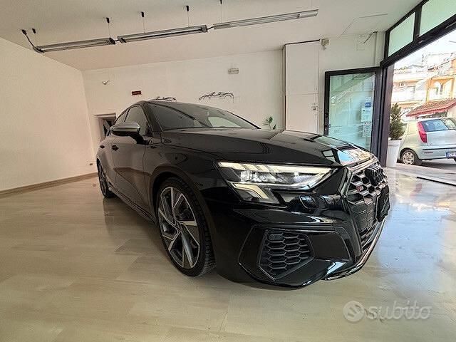 Usata Audi S3 S-Line 311 CV (228 kW) 2021 Nero Berlina