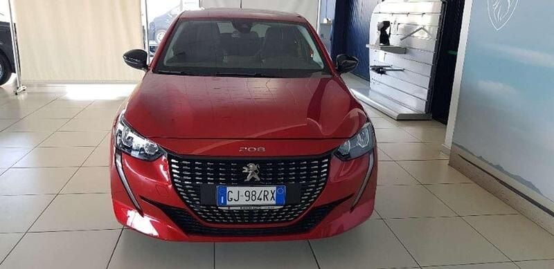 Usata Peugeot 208 Allure 102 CV (75 kW) 2022 Rosso Utilitaria