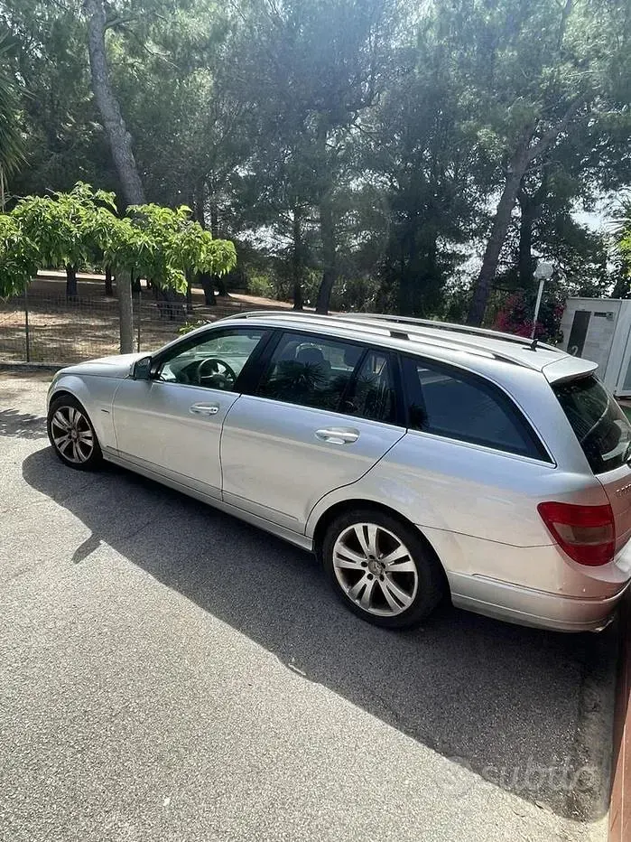 Usata Mercedes C220 Avantgarde 170 CV (125 kW) 2009 Grigio Station wagon