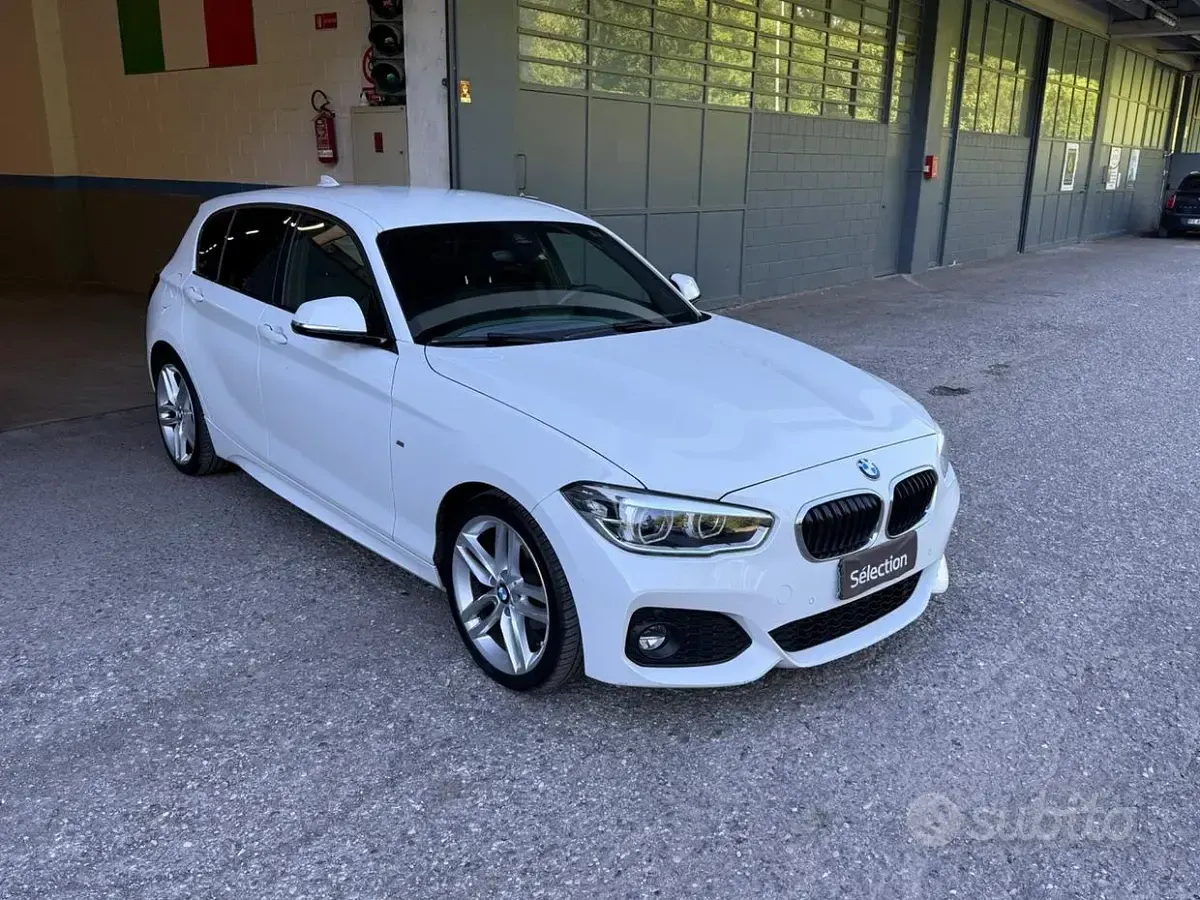 Usata BMW 114 M Sport 95 CV (69 kW) 2017 Bianco Utilitaria