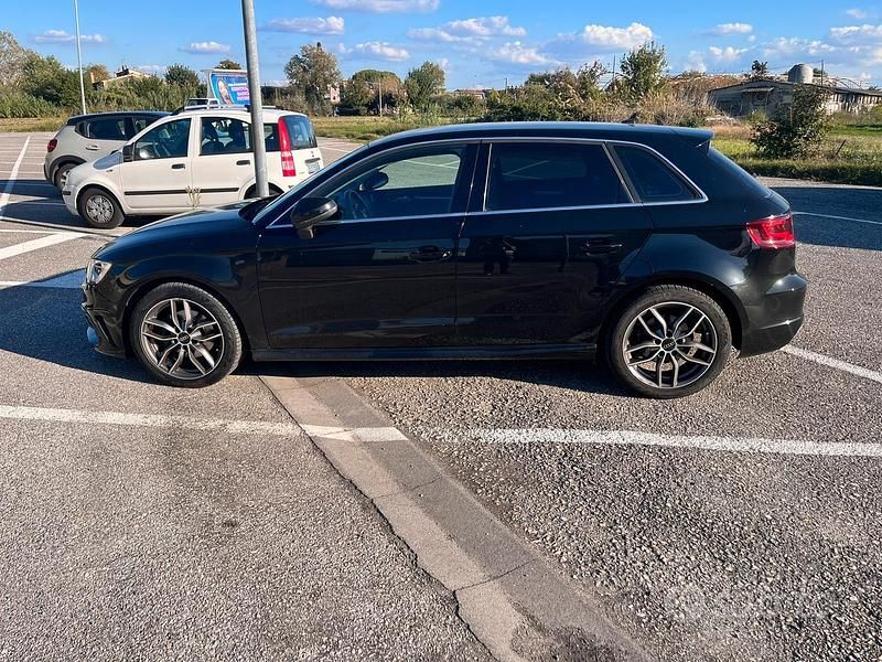 Usata Audi A3 Ambition 150 CV (110 kW) 2015 Nero Berlina
