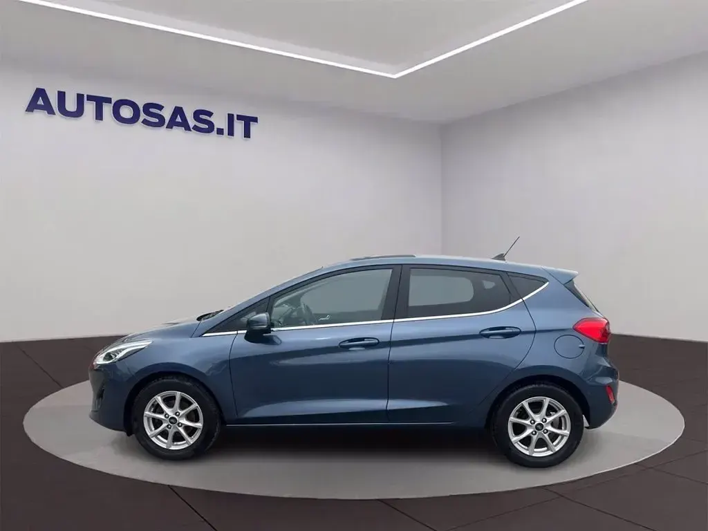 Usata Ford Fiesta Titanium 95 CV (69 kW) 2021 Blu Utilitaria