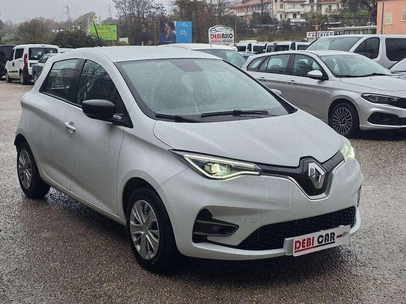 Usata Renault Zoe Life 80 kW (109 CV) 2021 Bianco Utilitaria