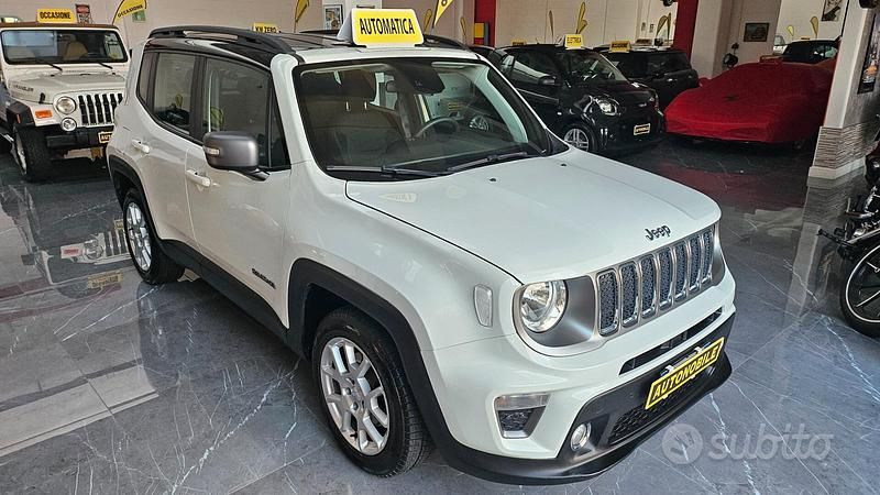 Usata Jeep Renegade Limited 150 CV (110 kW) 2021 Bianco SUV