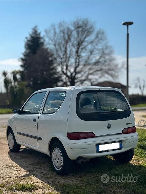 Usata Fiat Seicento 54 CV (39 kW) 2004 Bianco Utilitaria