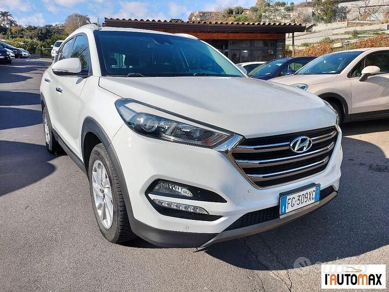 Usata Hyundai Tucson Xpossible 185 CV (136 kW) 2017 Bianco SUV