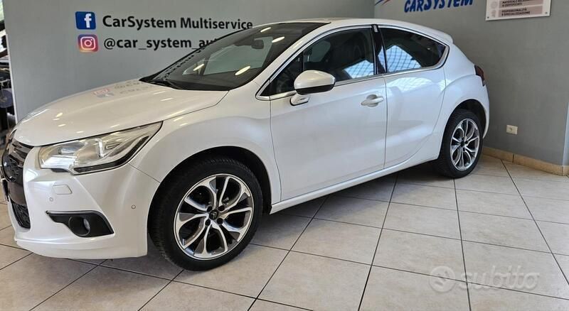 Usata DS Automobiles DS4 Chic 111 CV (81 kW) 2012 Bianco Berlina