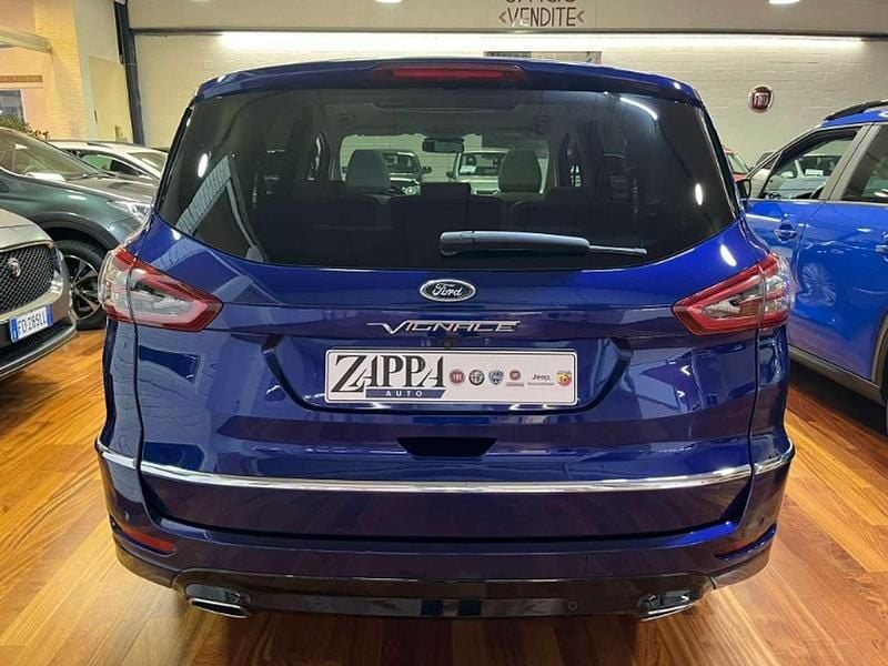 Usata Ford S-MAX Vignale 179 CV (131 kW) 2018 Blu Monovolume