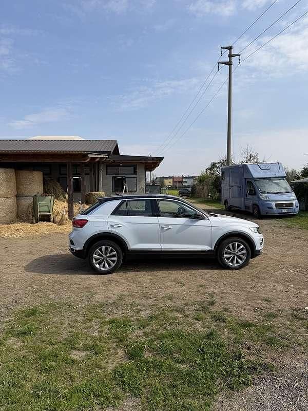 Usata VW T-Roc Style 110 CV (80 kW) 2021 Bianco SUV