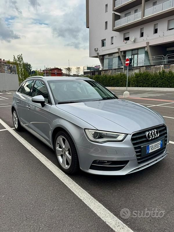 Usata Audi A3 Ambition 110 CV (80 kW) 2015 Grigio Berlina