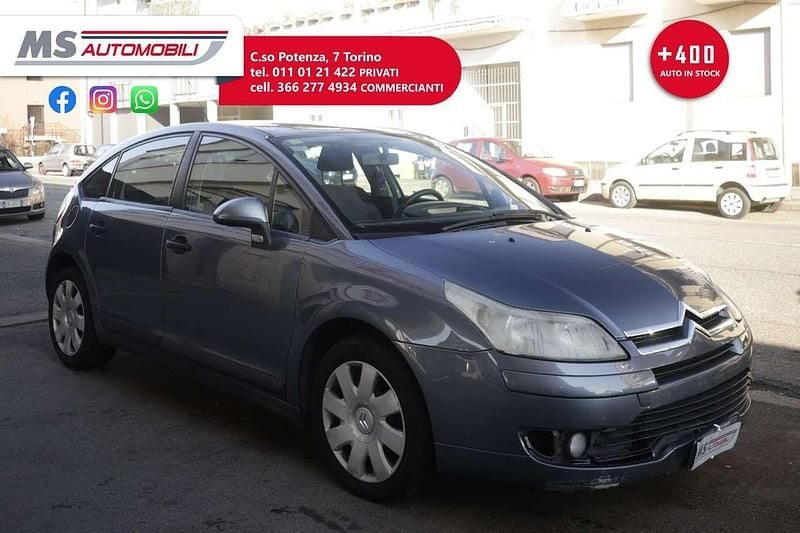 Usata Citroën C4 Elegance 90 CV (66 kW) 2007 Grigio scuro Utilitaria