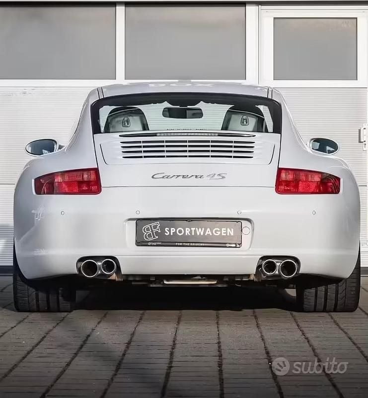 Usata Porsche 911 Carrera 4S 354 CV (260 kW) 2009 Bianco Coupé