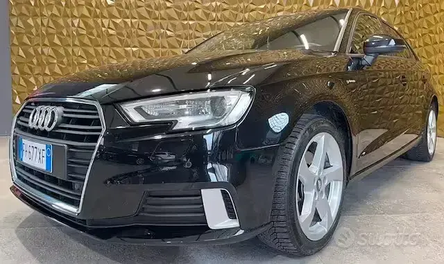Usata Audi A3 Ambiente 110 CV (80 kW) 2017 Nero Berlina