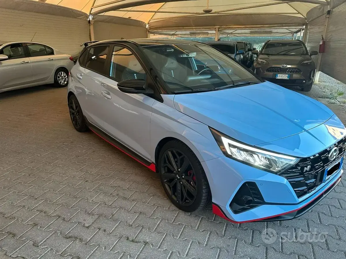 Usata Hyundai i20 N Performance 204 CV (150 kW) 2024 Bluazzurro Utilitaria
