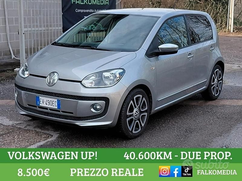 Usata VW up! high up! 75 CV (55 kW) 2014 Grigio Utilitaria