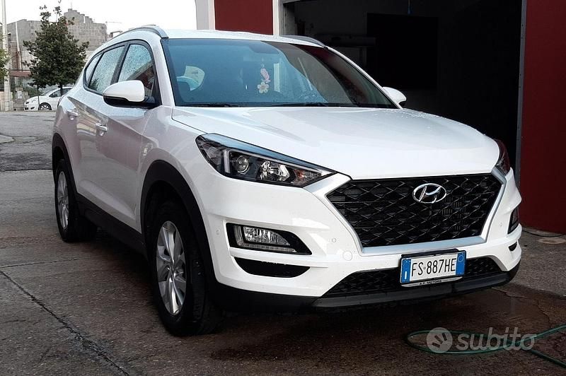 Usata Hyundai Tucson 116 CV (85 kW) 2018 Bianco SUV