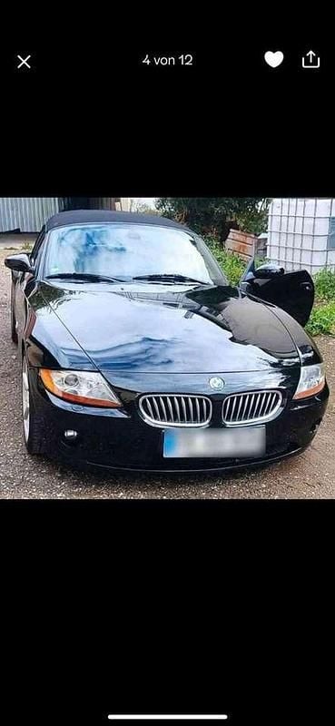 Usata BMW Z4 Performance 231 CV (169 kW) 2004 Nero Cabrio
