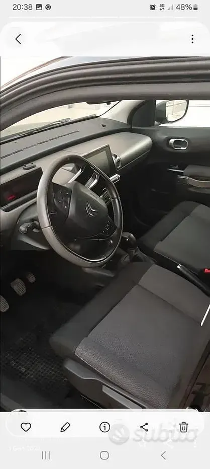 Usata Citroën C4 99 CV (72 kW) 2017 Nero SUV