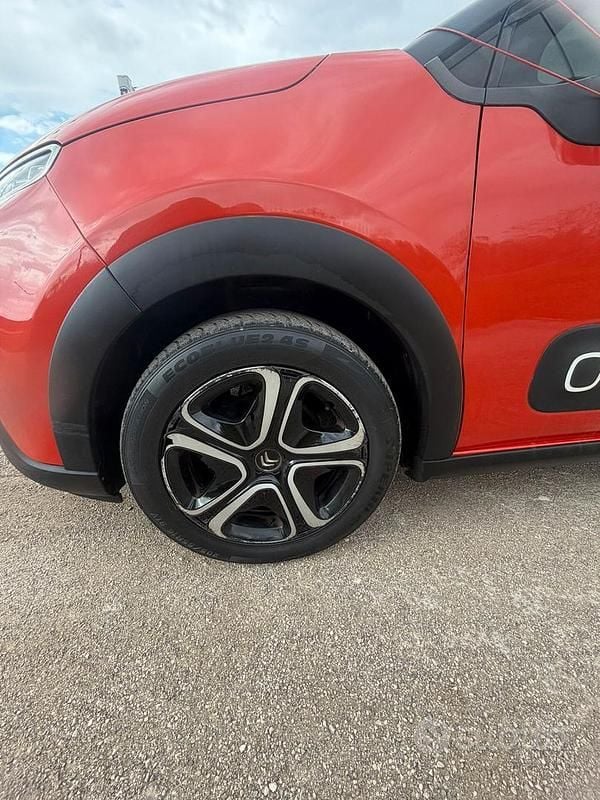 Usata Citroën C3 Feel 82 CV (60 kW) 2018 Rosso Utilitaria