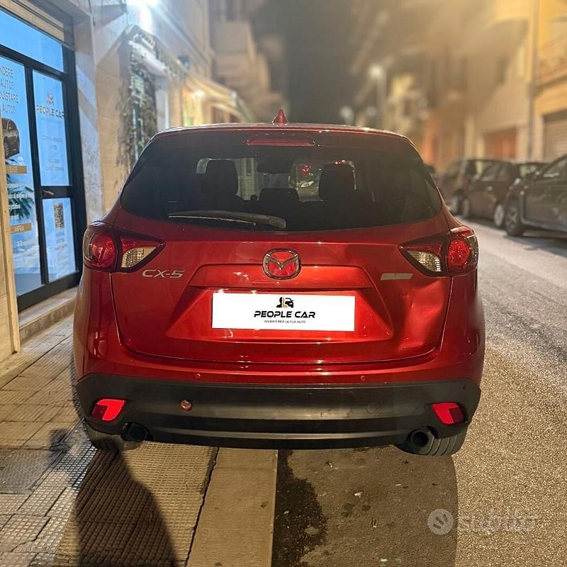 Usata Mazda CX-5 Evolve 150 CV (110 kW) 2014 Rosso SUV