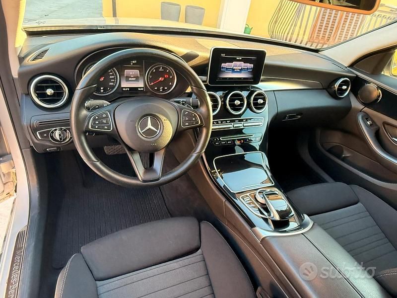 Usata Mercedes C220 2014 Grigio Berlina
