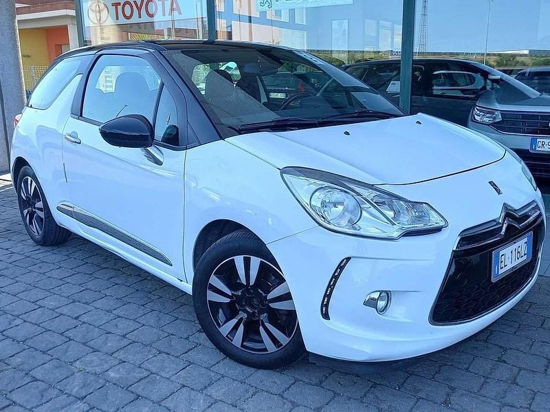 Usata Citroën DS3 68 CV (50 kW) 2012 Bianco Berlina