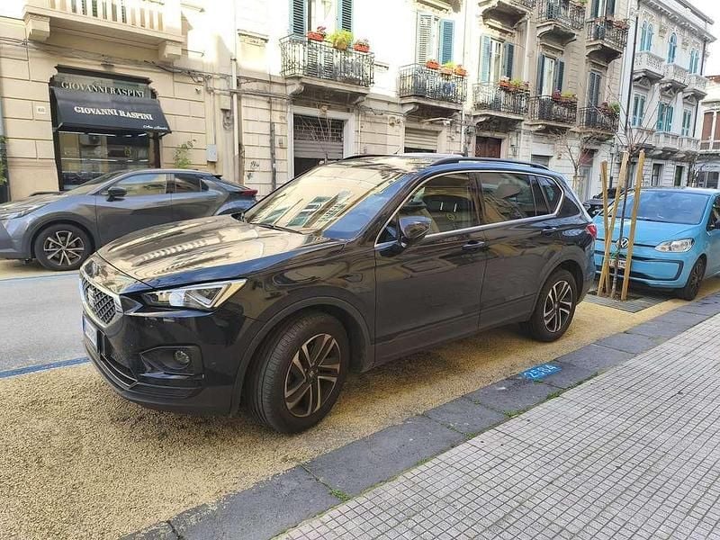 Usata Seat Tarraco 150 CV (110 kW) 2020 Nero SUV